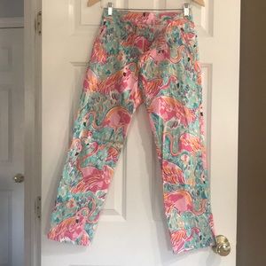 Lilly Pulitzer Peel and Ear Capris!!!
